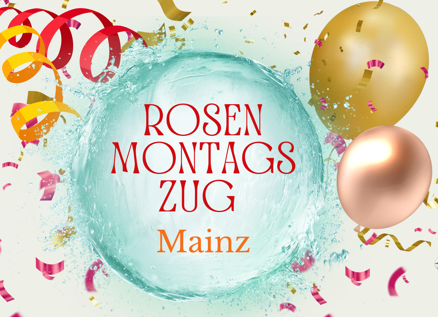 Ausflug nach Mainz: Rosenmontagszug